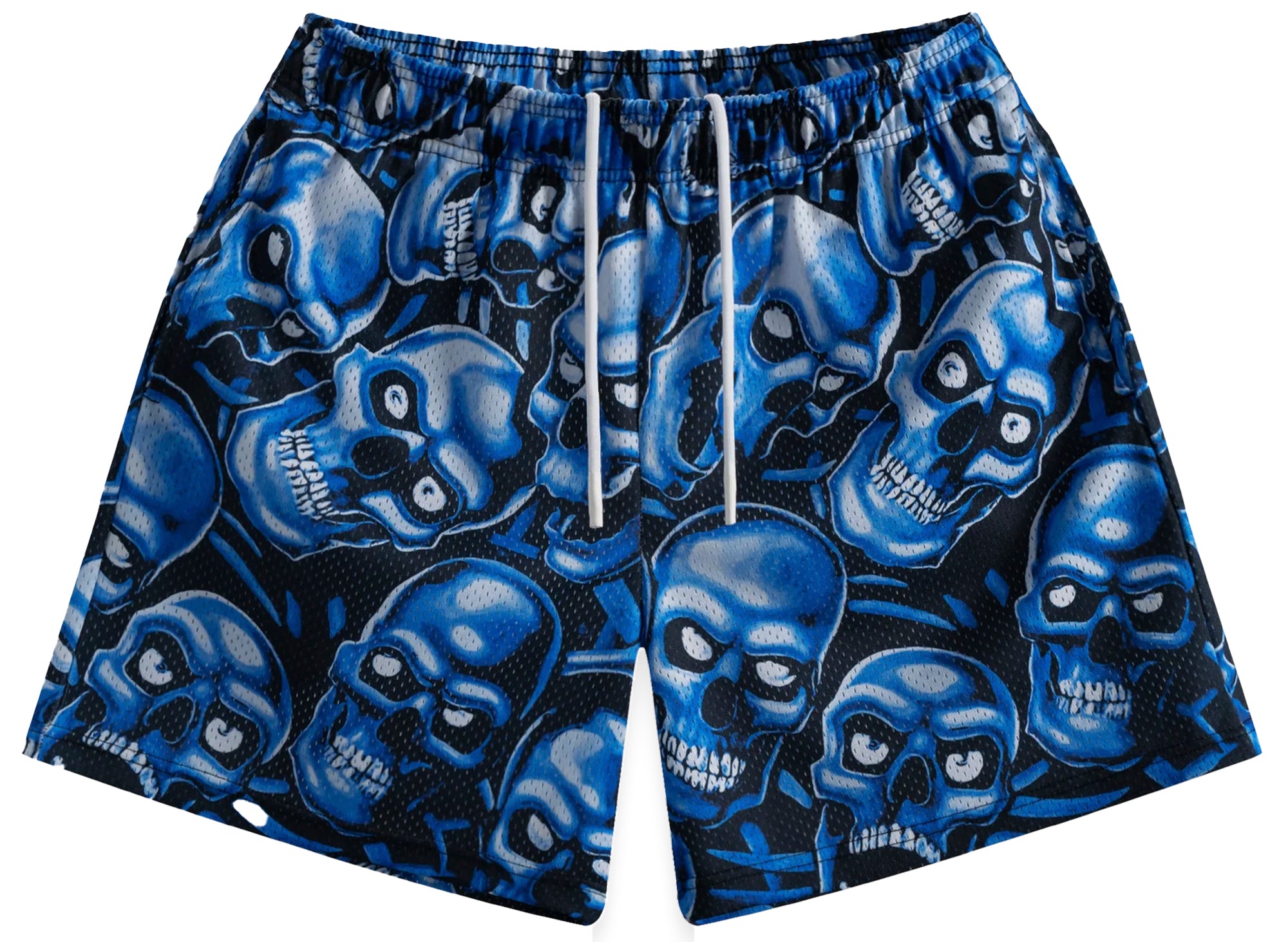 Bravest Studios Blue Skully Shorts – Oneness Boutique