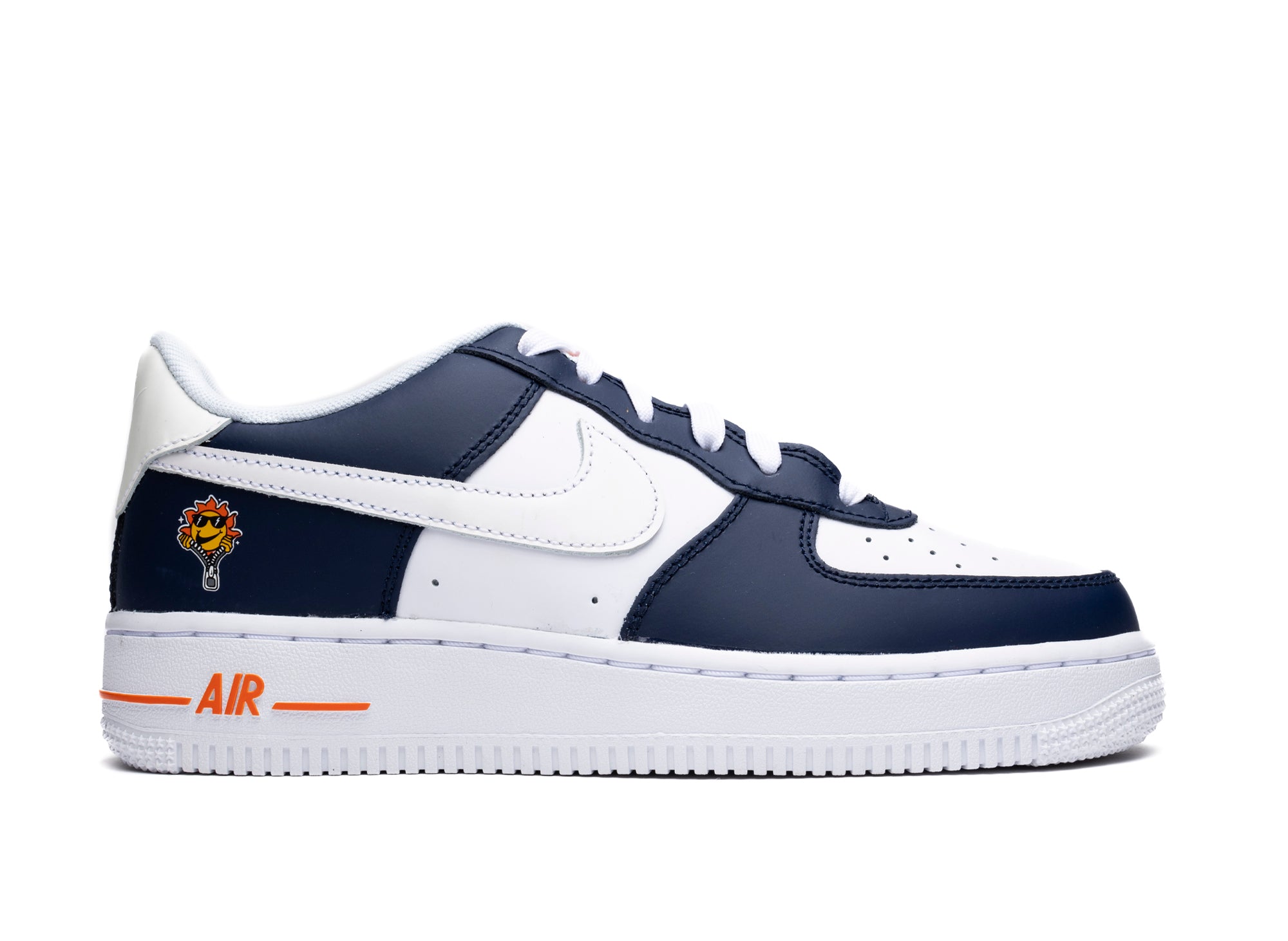 Nike Big Kids Air Force 1 Low LV8 Leather Casual Shoes