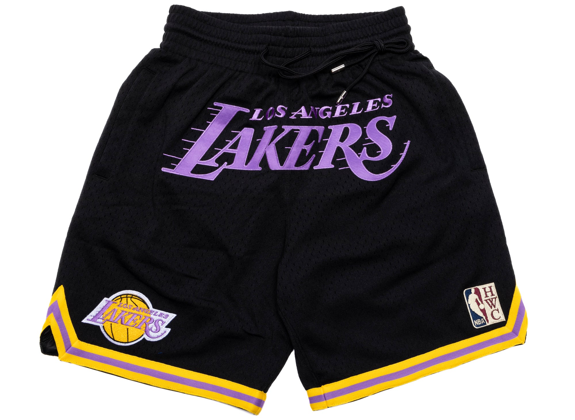 Mitchell u0026 Ness MLB Just Don Lakers Practice Shorts xld