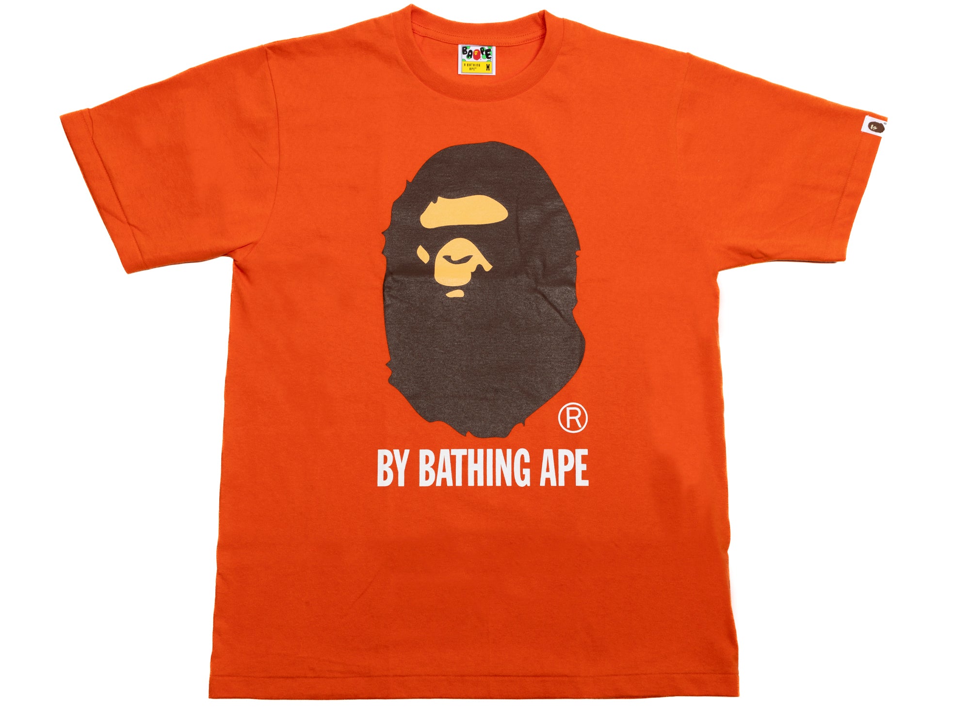 A Bathing Ape By Bathing Ape Tee in Orange xld – Oneness Boutique