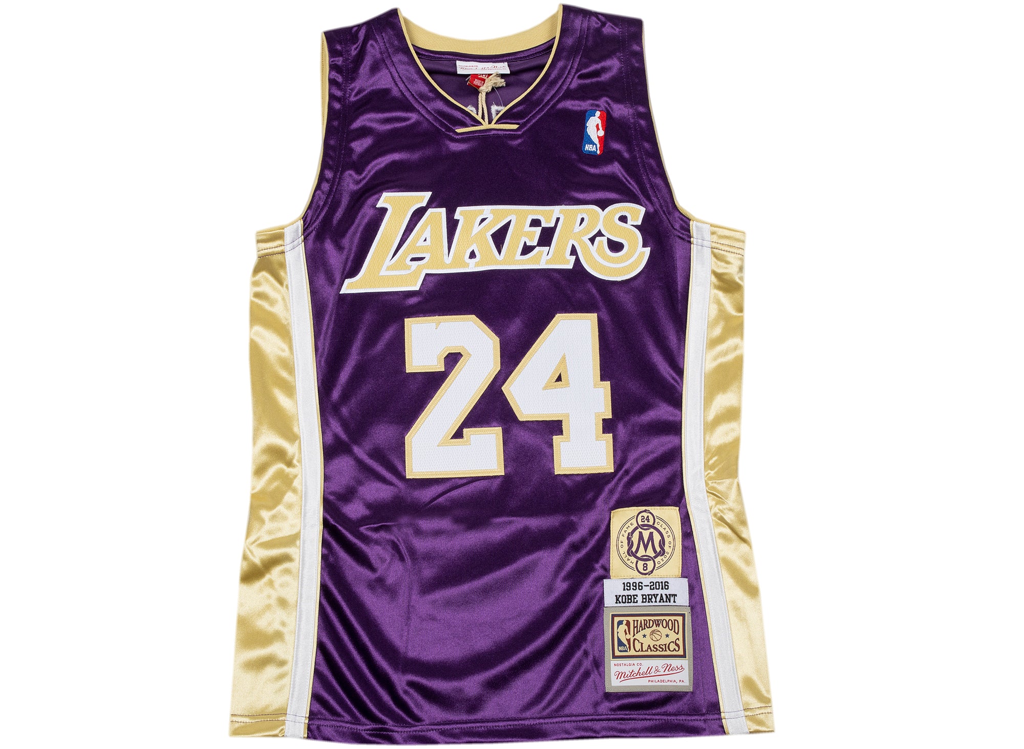 NBA AUTHENTIC JERSEY LAKERS 96 Kobe Bryant HALL OF FAME x MITCHELL