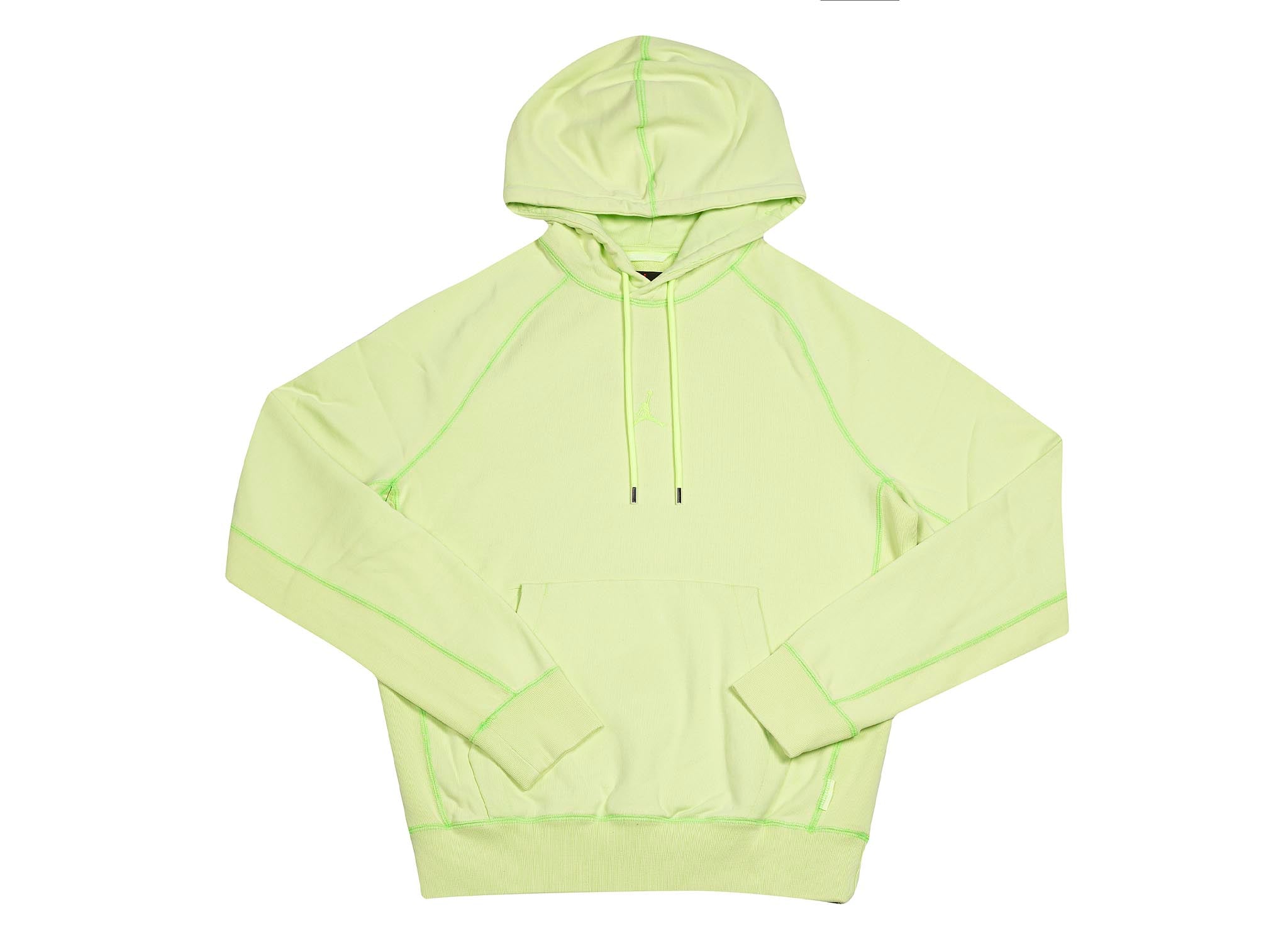 MJ Washed Wings Fleece Pullover Hoodie Ghost Green Oneness