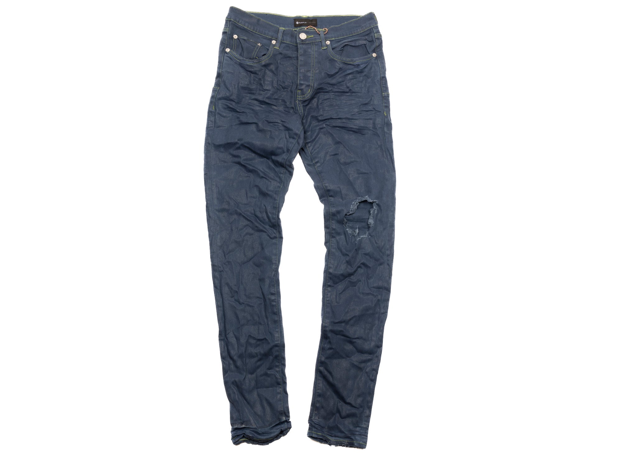 Blue fashion stitch brand jeans