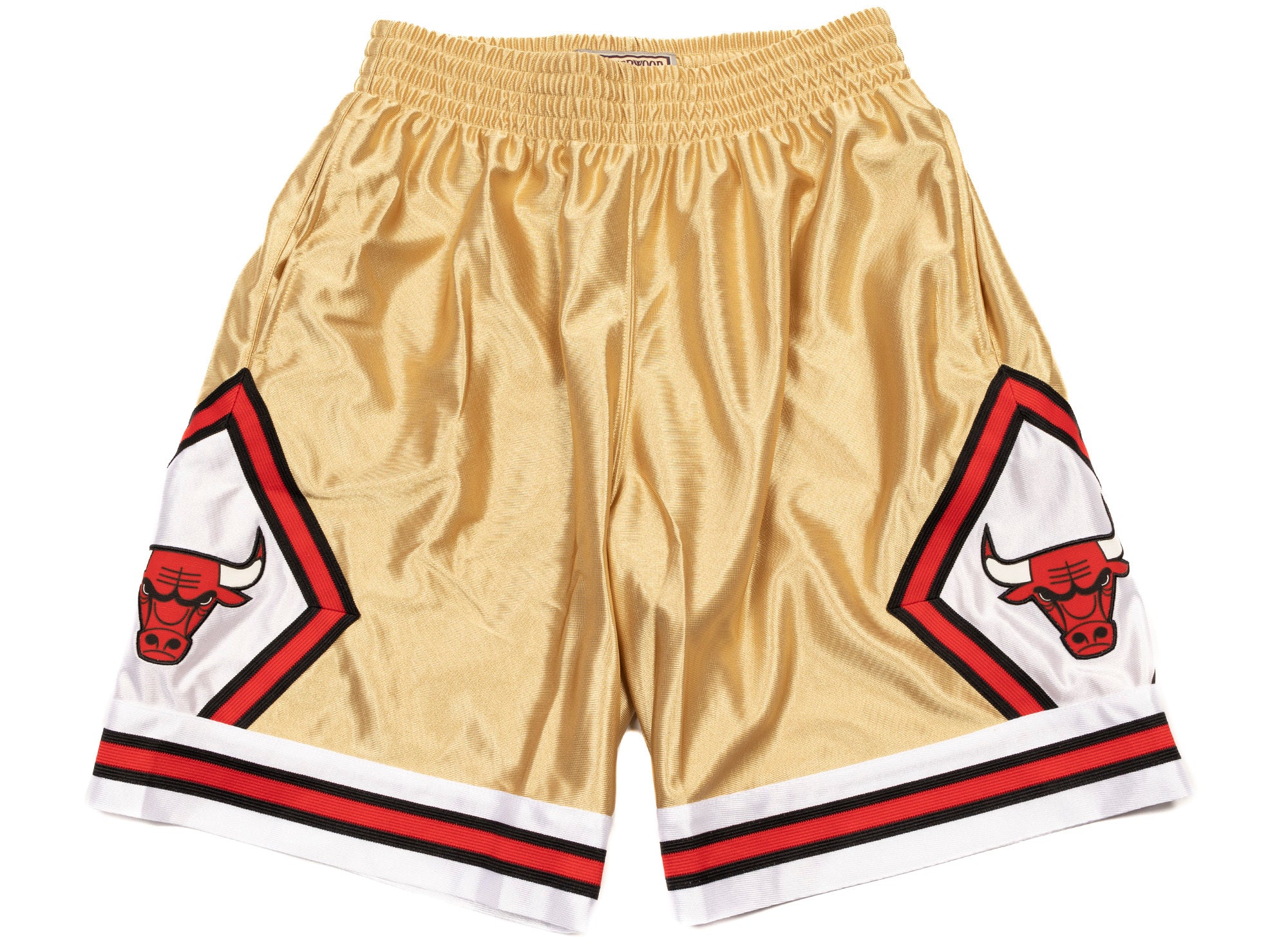 Mitchell & Ness Men's Chicago Bulls Tan Khaki Shorts