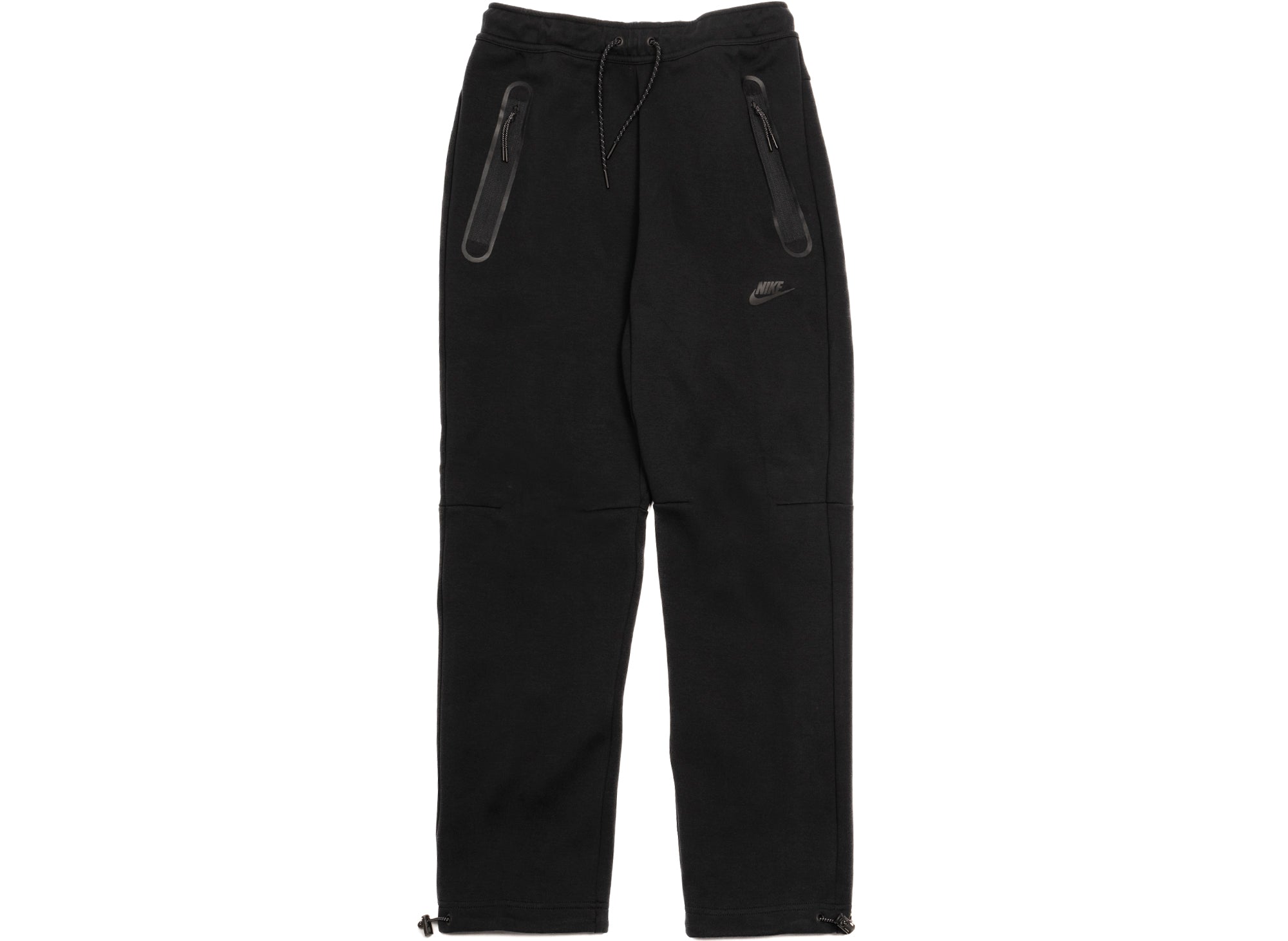 Nike Women's Sportswear Size XXL 2XL Tech Fleece Black White Pants