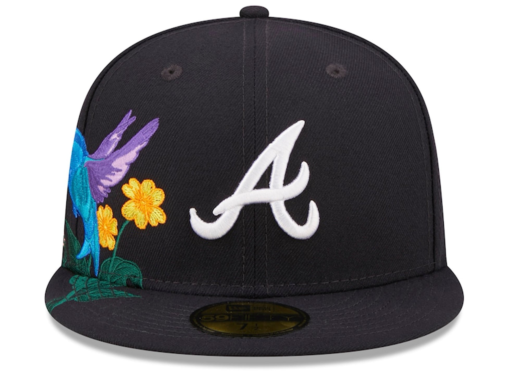 Atlanta Braves MLB Mens Floral Button Up Shirt