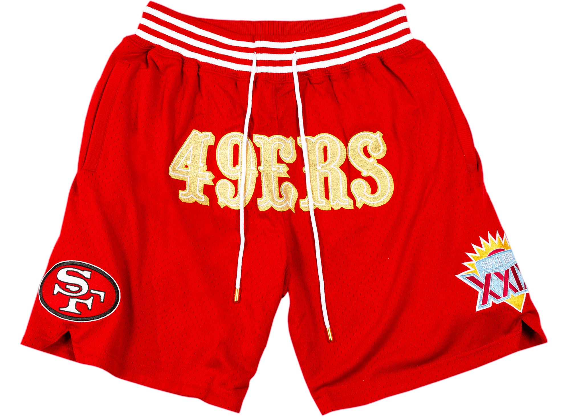 Just Don x Mitchell & Ness San Francisco 49ers Shorts L