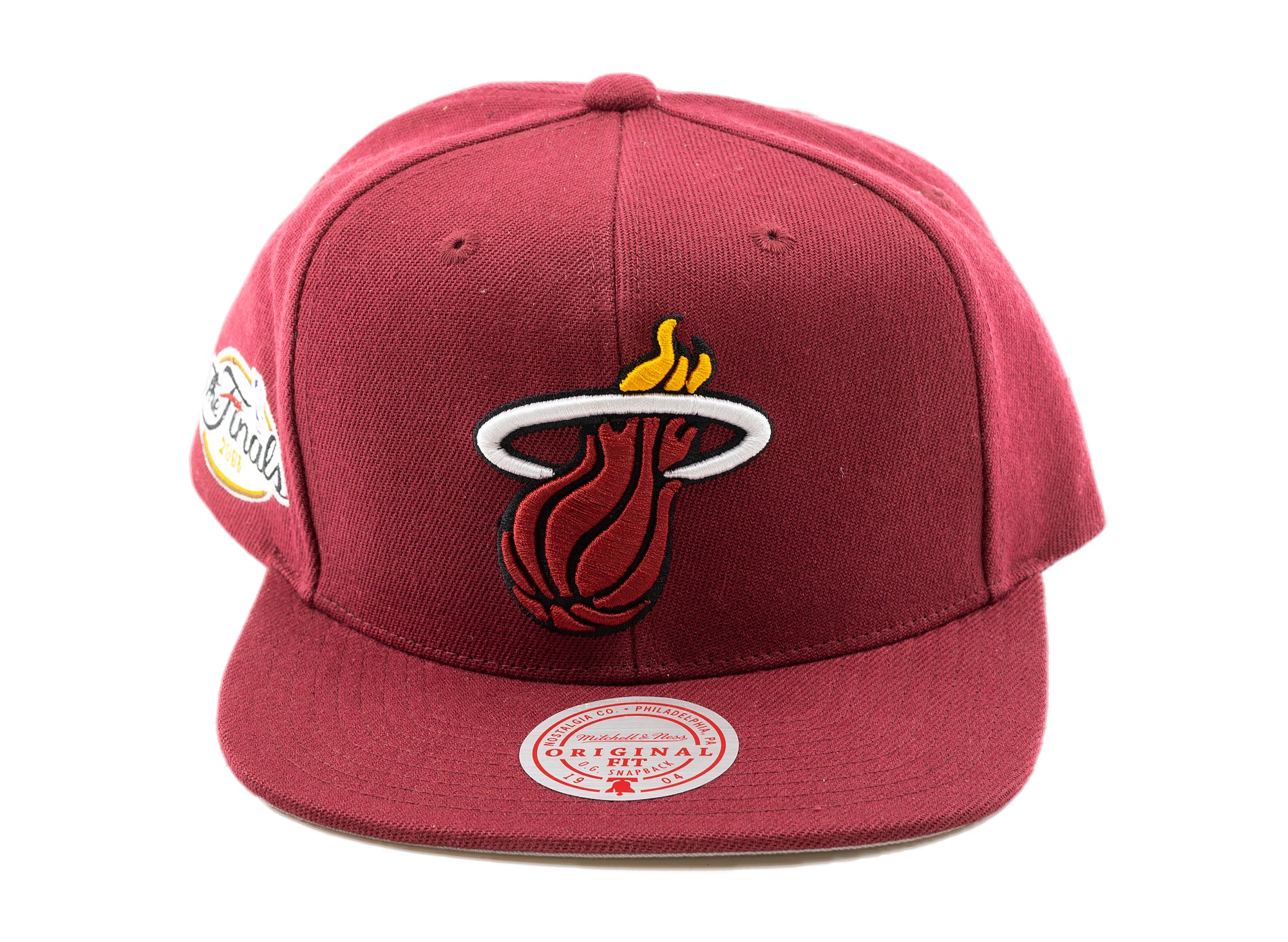 Miami Heat With Love Hwc Red Snapback - Mitchell & Ness cap