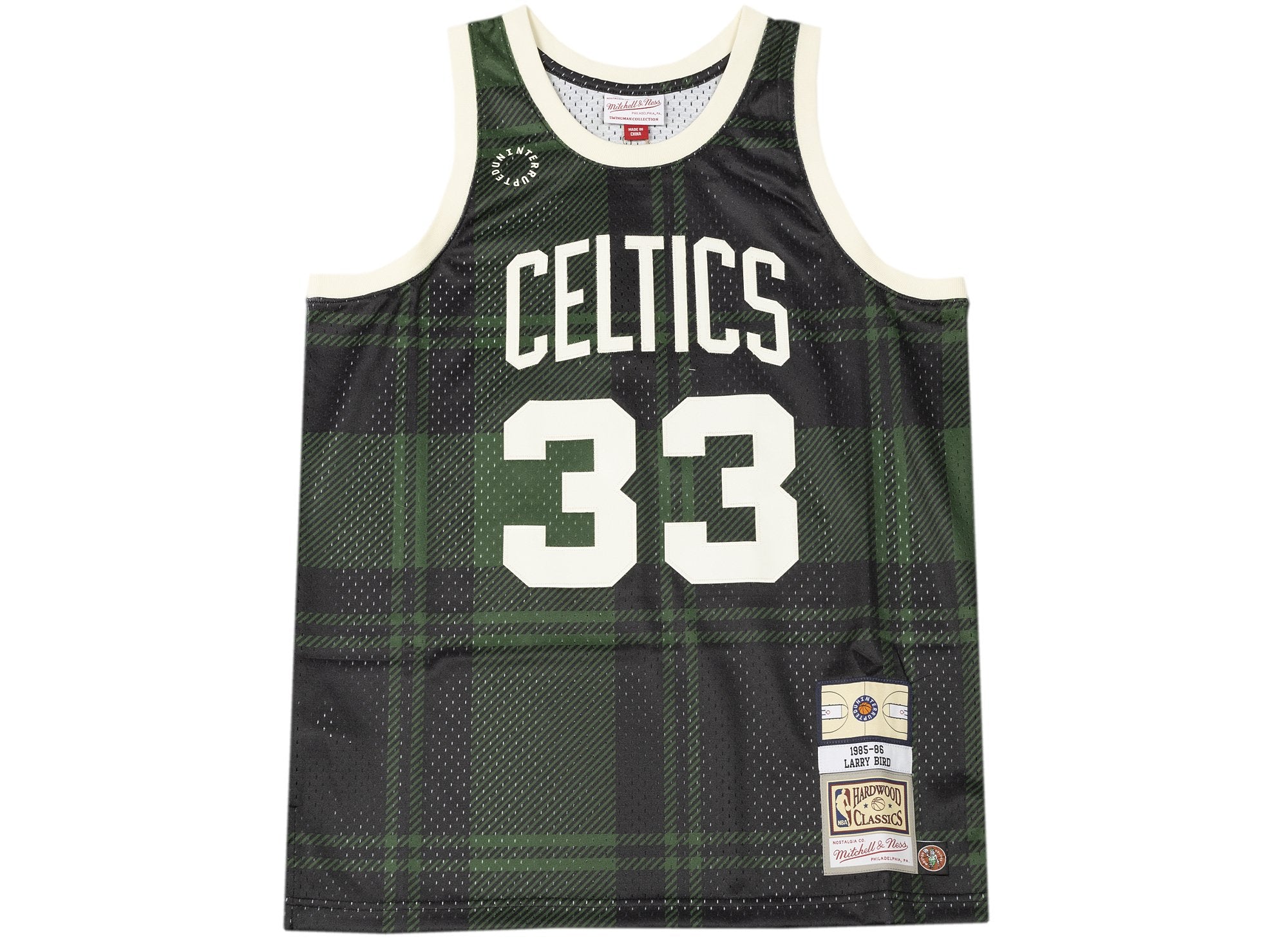 M&N x Uninterrupted Jersey Boston Celtics Larry Bird