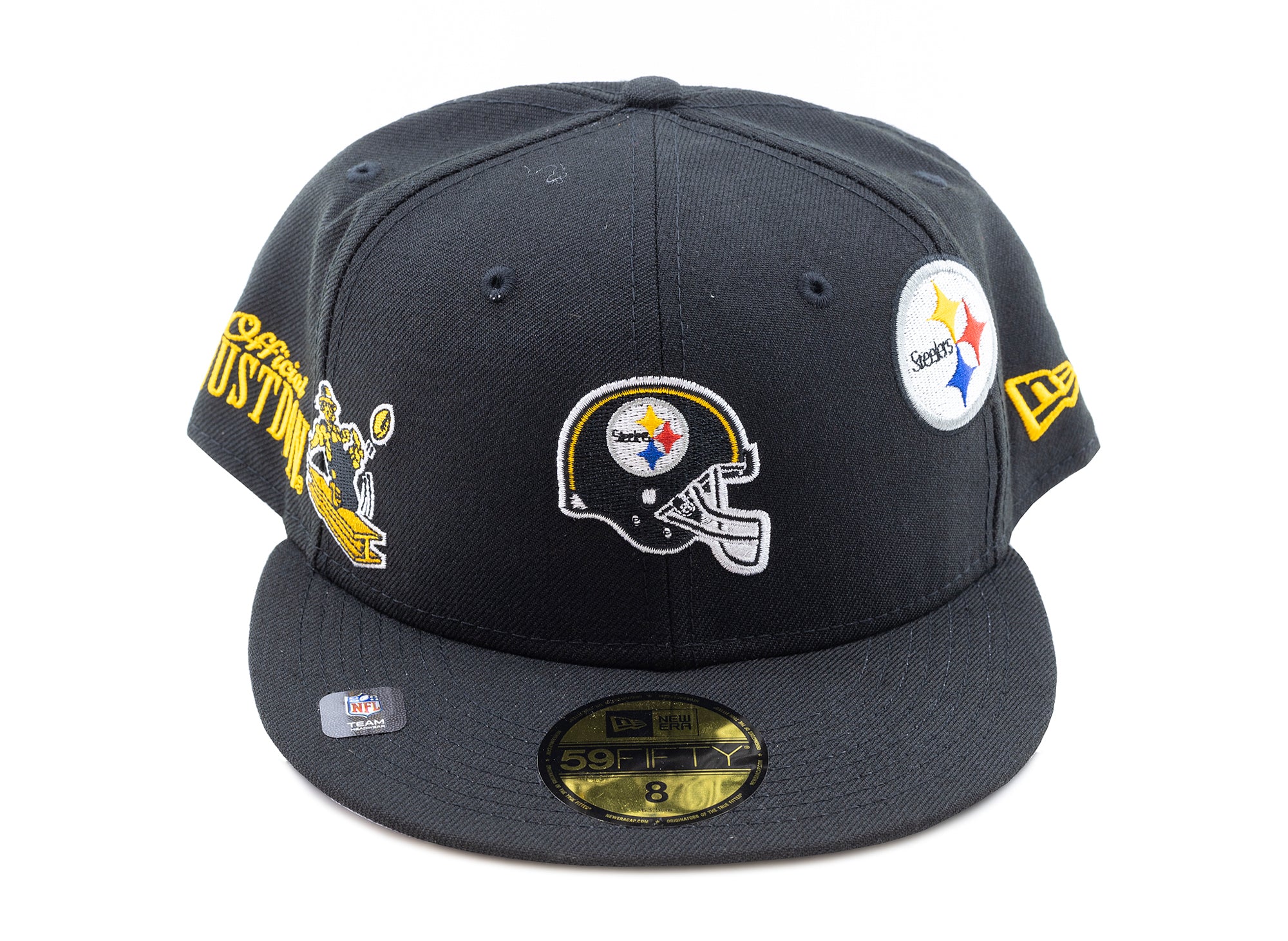 New Era x Just Don 59FIFTY NFL Pittsburgh Steelers Fitted Hat 7 5/8