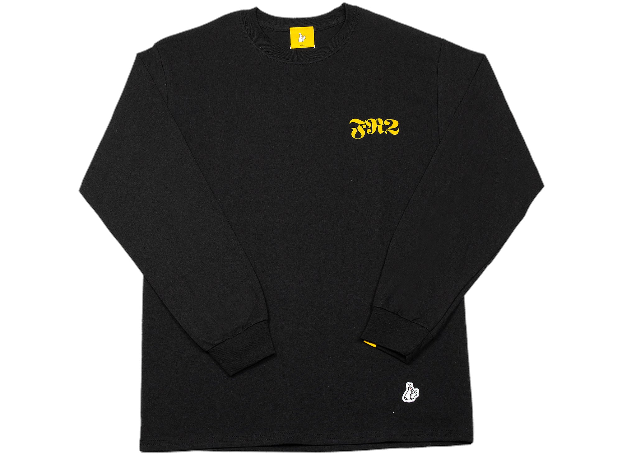 Fucking Rabbits Play Long Sleeve Tee in Black