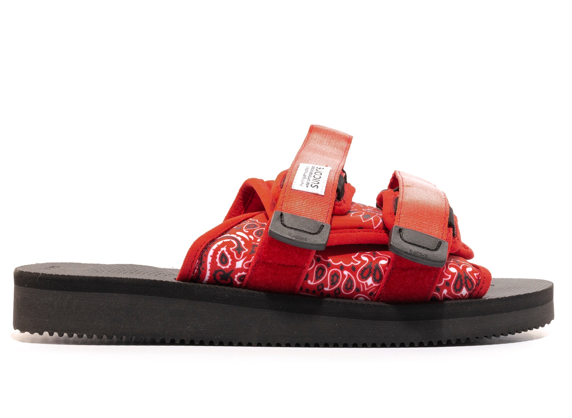 Suicoke Moto Cab Sandals in Red Oneness Boutique