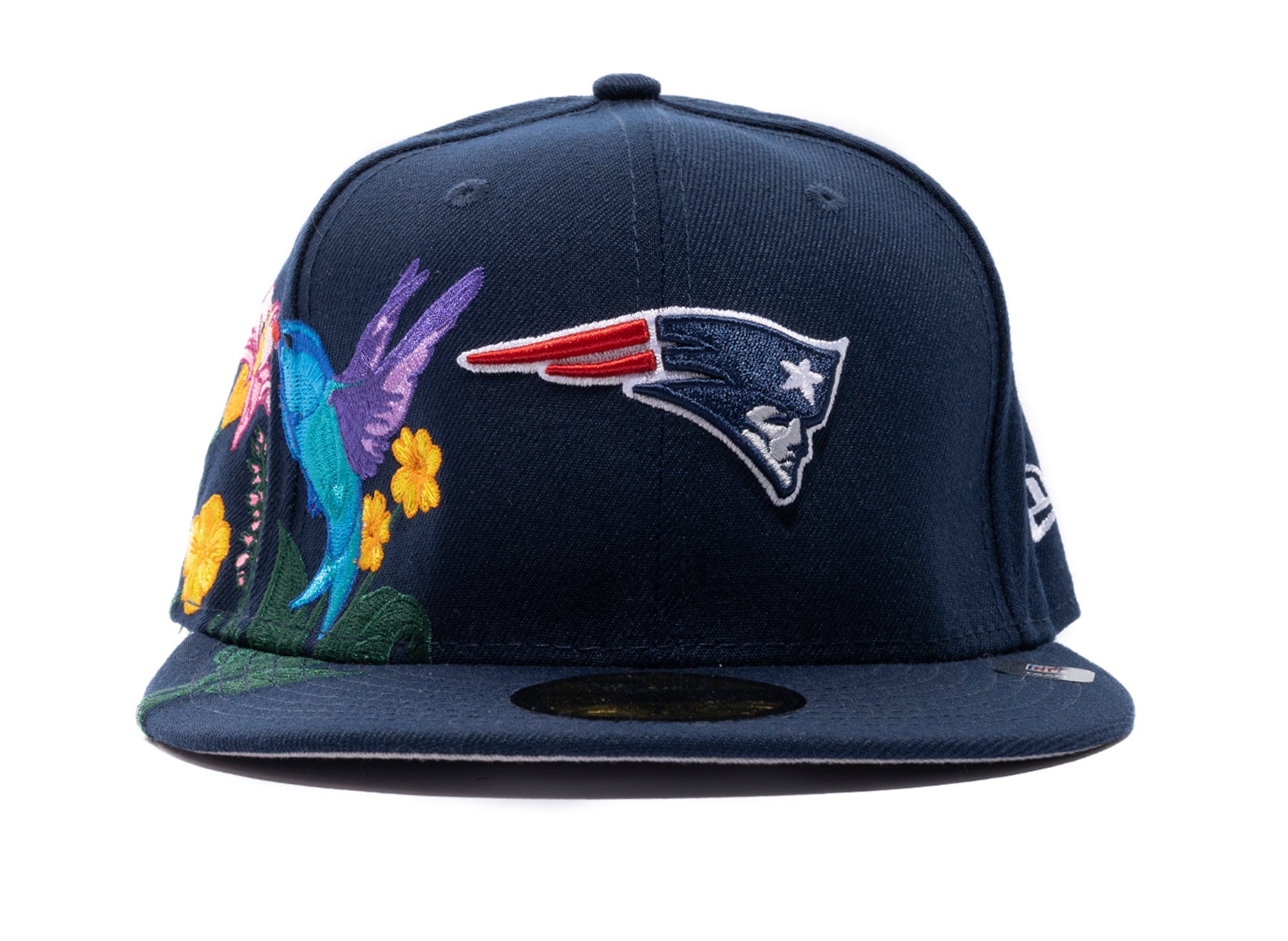 NFL New England Patriots Black Spray Hat