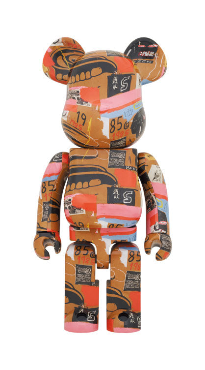 Medicom Toy Andy Warhol x Jean Michel Basquiat #2 1000% BE@RBRICK