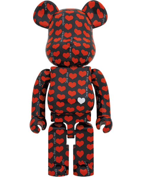 Medicom Toy Black Hearts 1000% BE@RBRICK xld