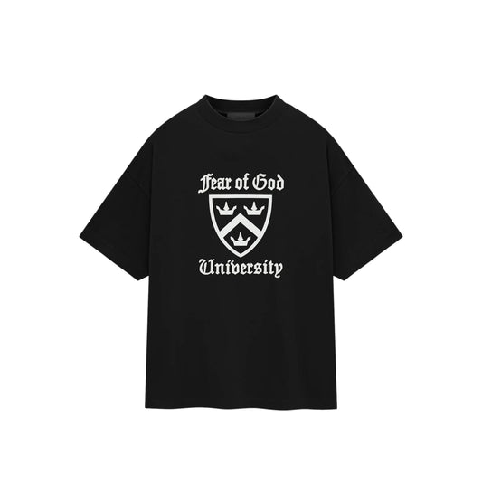 Fear of God Essentials Heavy Crewneck Tee in Black xld