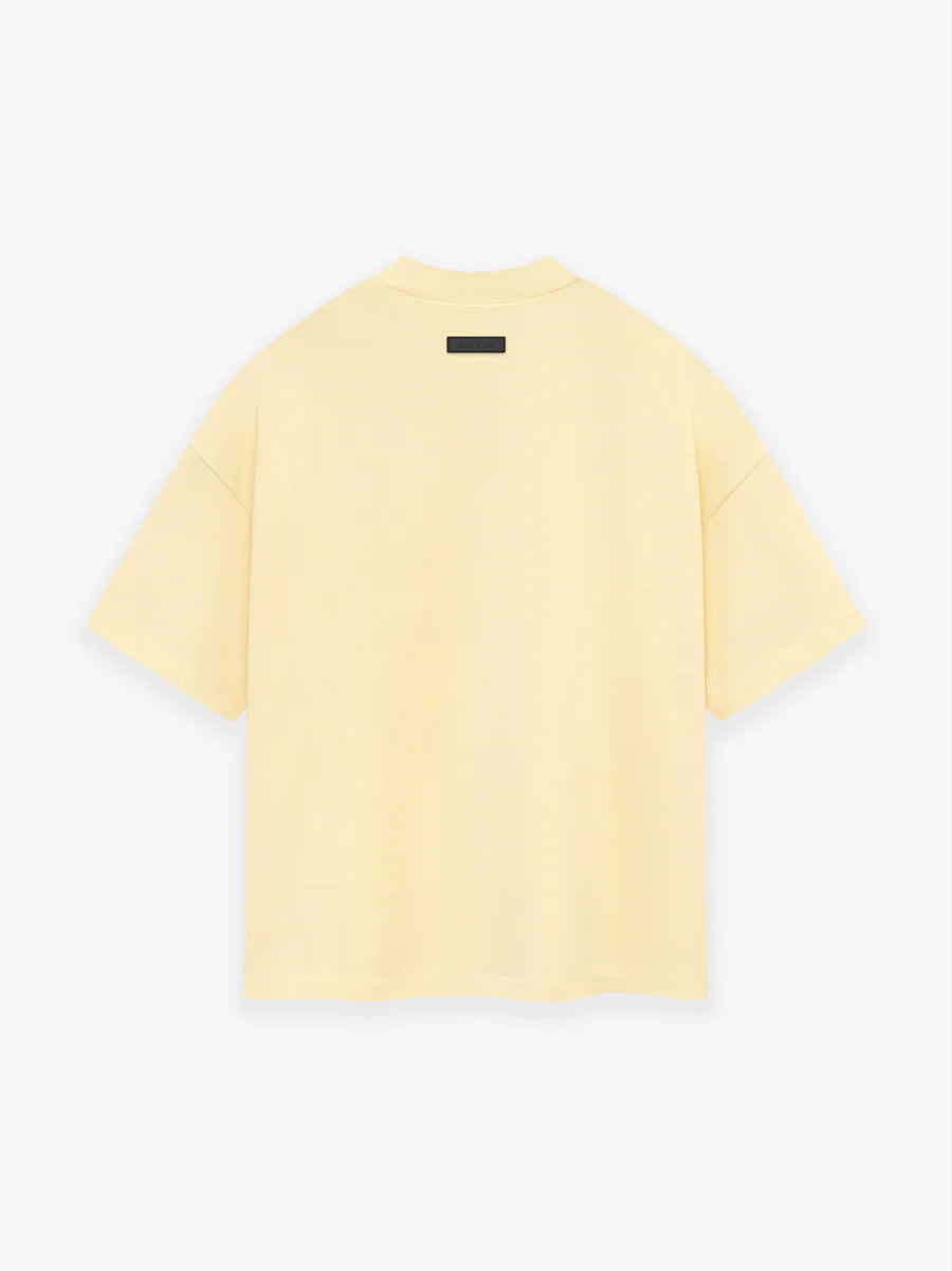 Fear of God Essentials Heavy Jersey S/S Tee in Garden Yellow