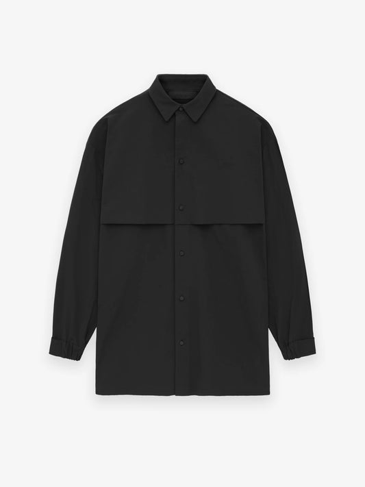 Fear of God Essentials Military Nylon Overshirt in Black