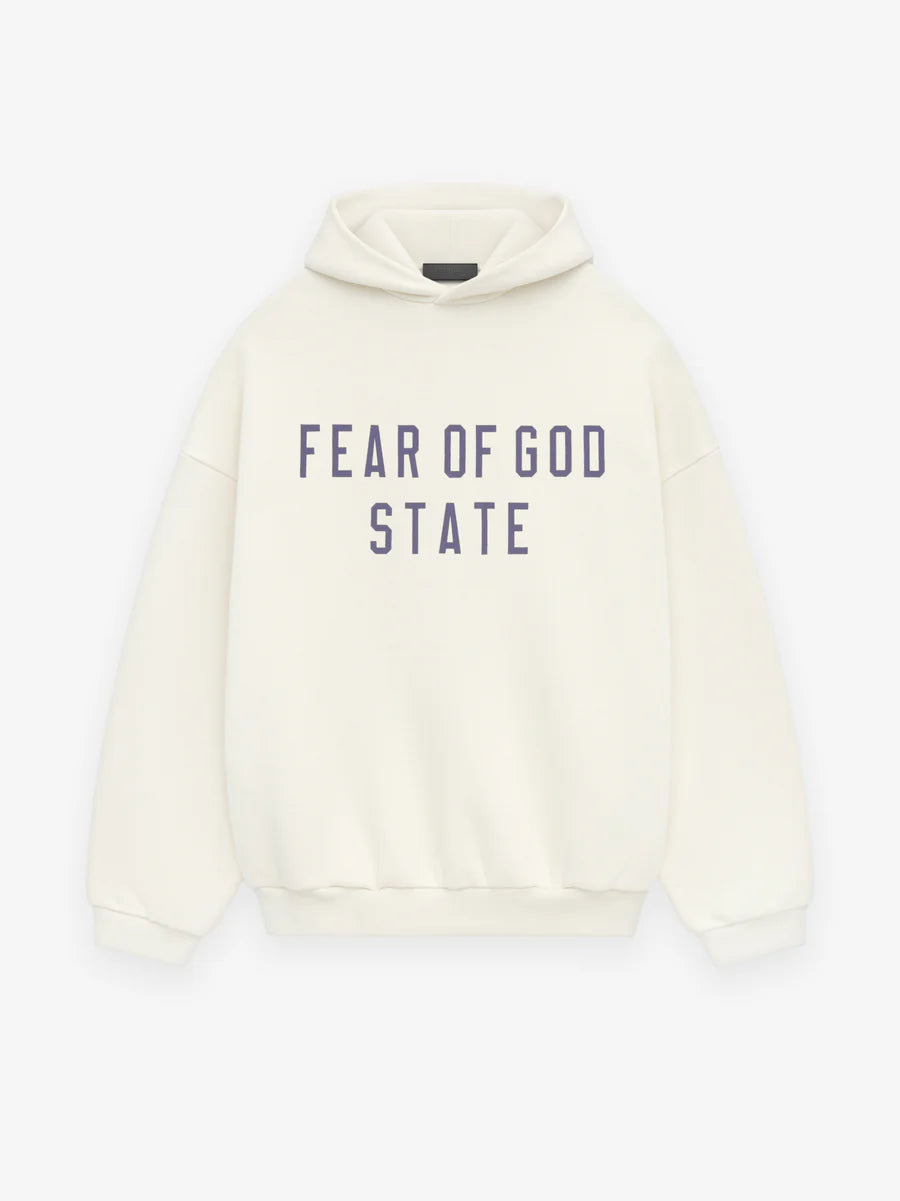 Fear of God Essentials Fleece Hoodie in Shell