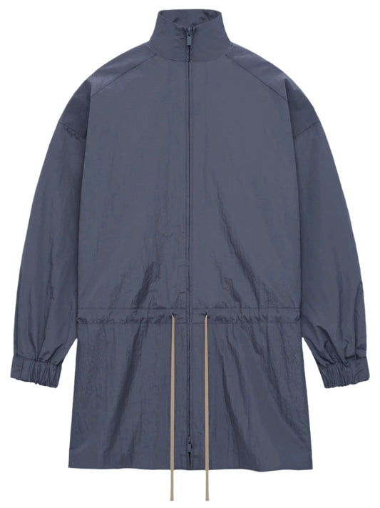 Fear of God Essentials Ripstop Mockneck Anorak in Marine xld