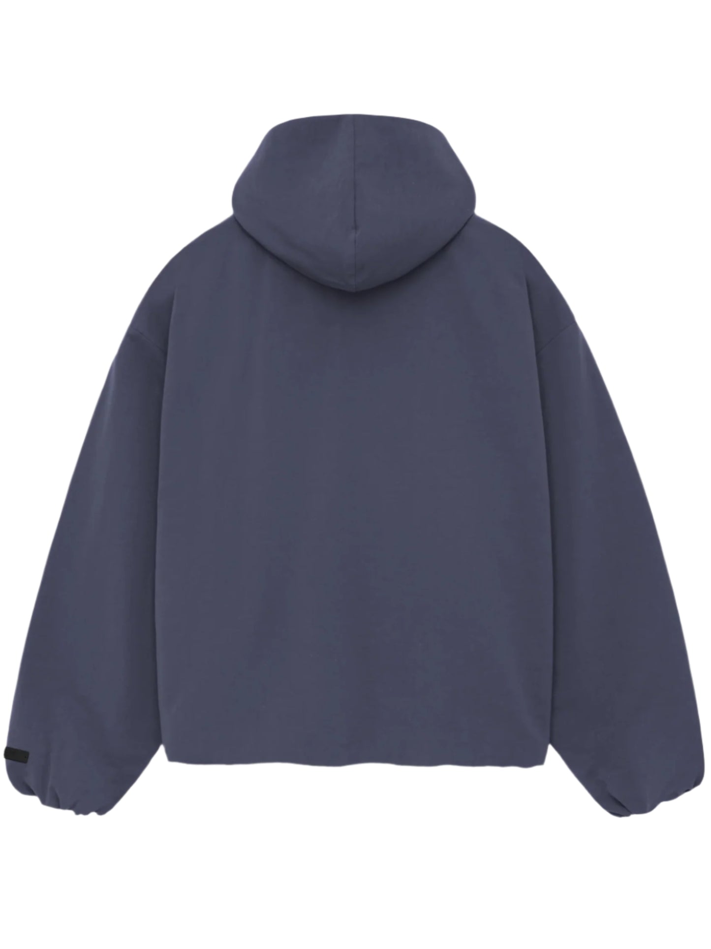 Fear of God Essentials Military Nylon Hooded Anorak in Marine xld