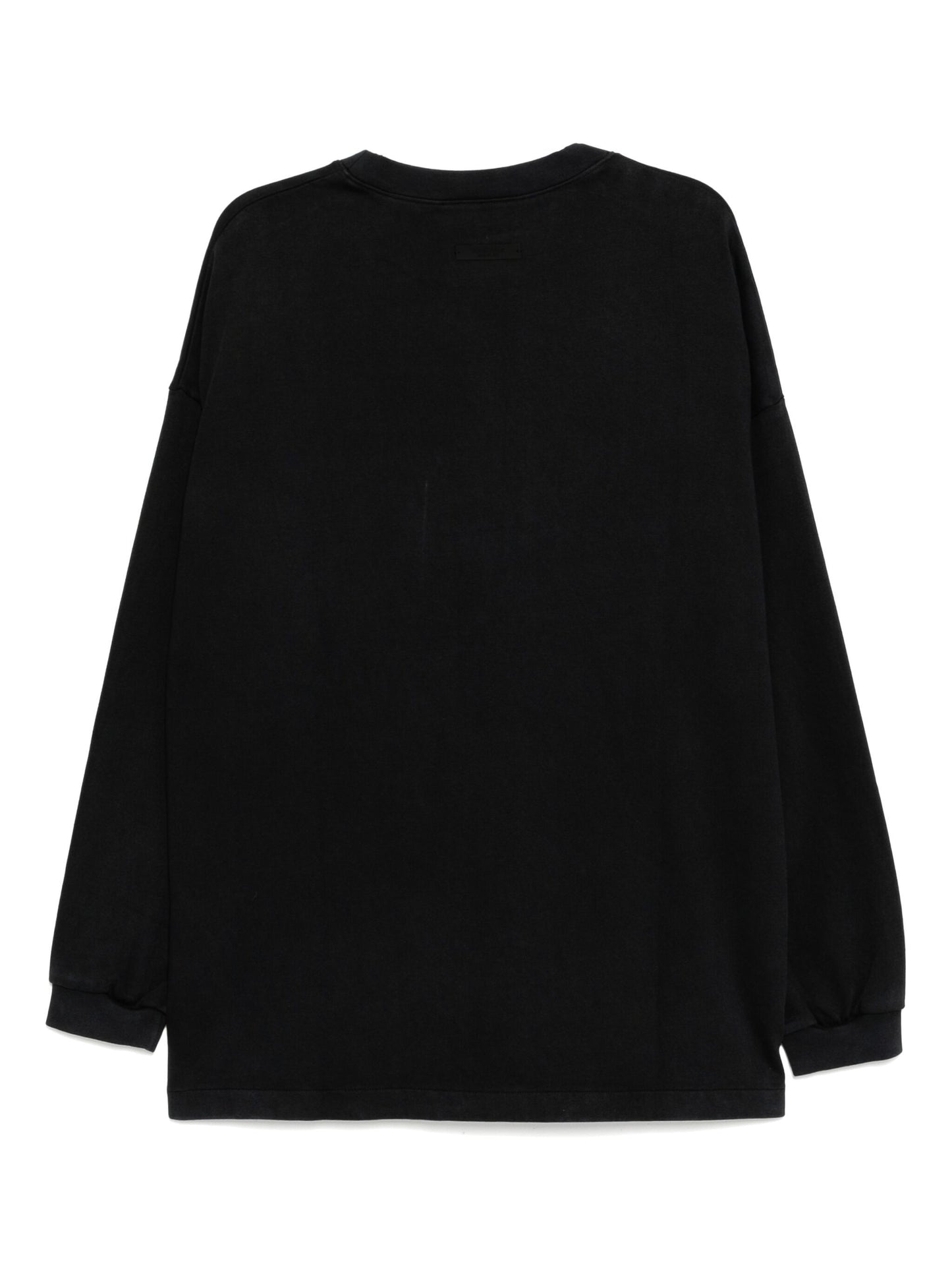 Fear of God Essentials Heavy L/S Tee in Black xld