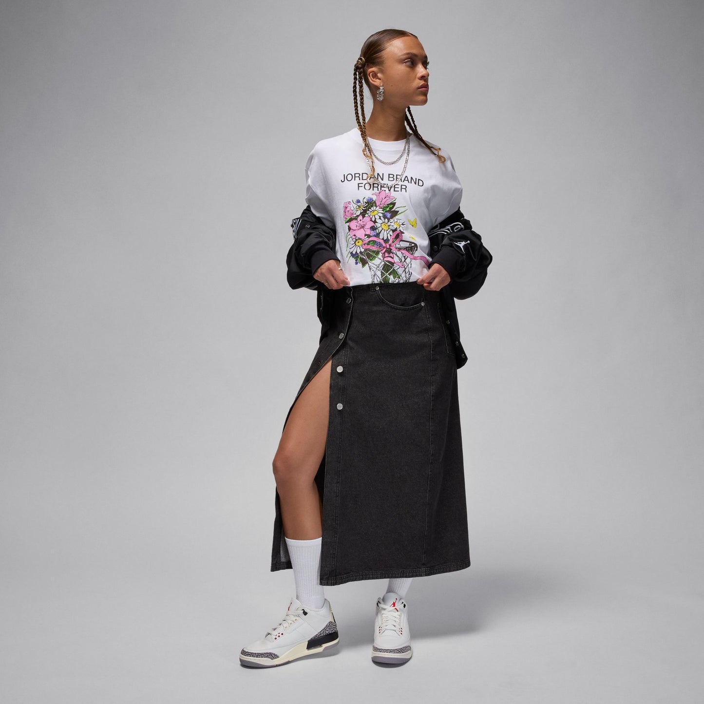 Women's Air Jordan Denim Skirt