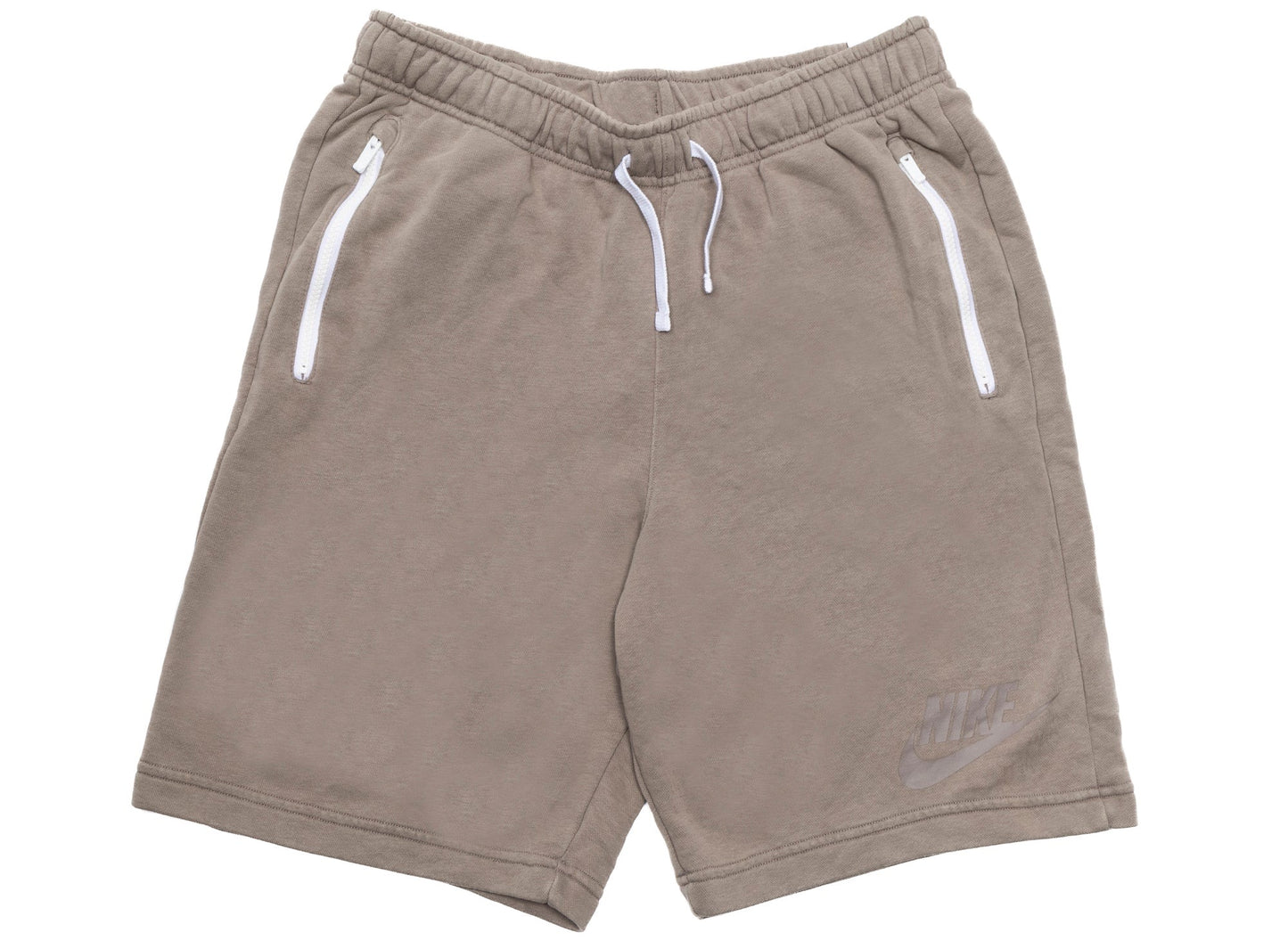 Nike Sportswear Essentials+ Washed Shorts in Moon Fossil