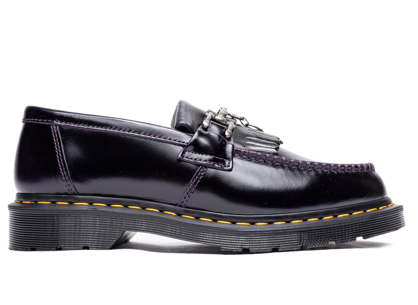 Dr. Martens Adrian Bone Snaffle in Dark Purple 9