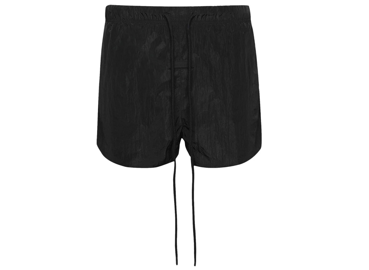 Fear of God Essentials Running Shorts in Jet Black