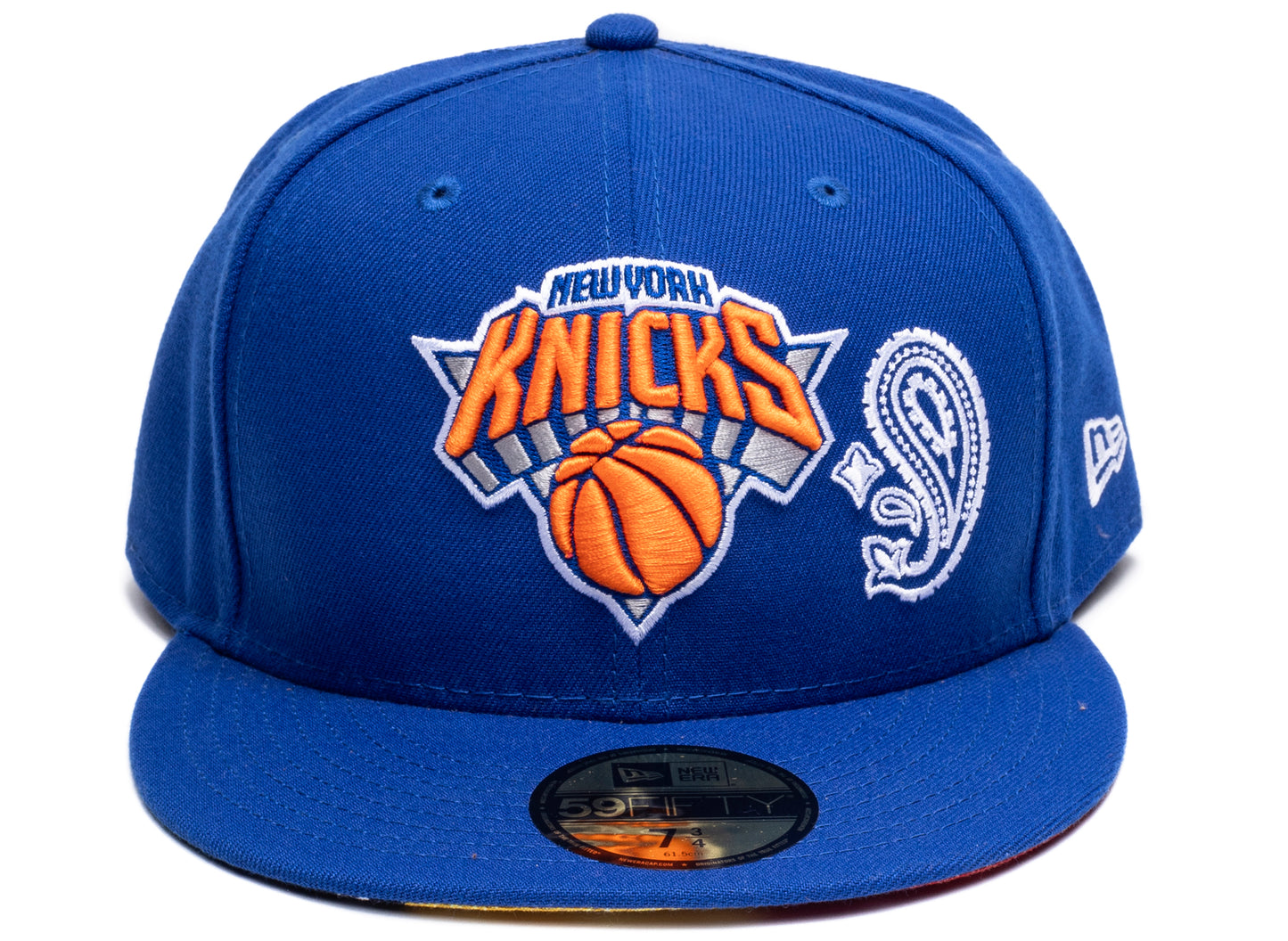 New Era New York Knicks Embroidered Fitted Hat