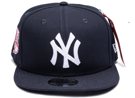 New Era Alpha Industries New York Yankees Snapback Hat in Navy