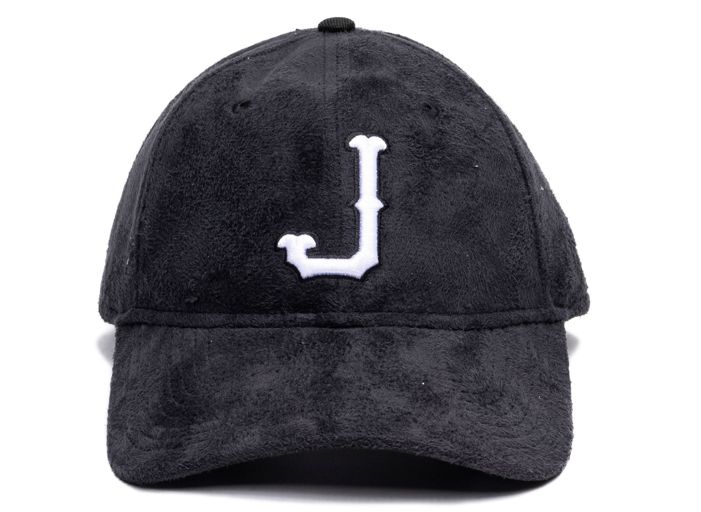 New Era Suede Black J Hat xld