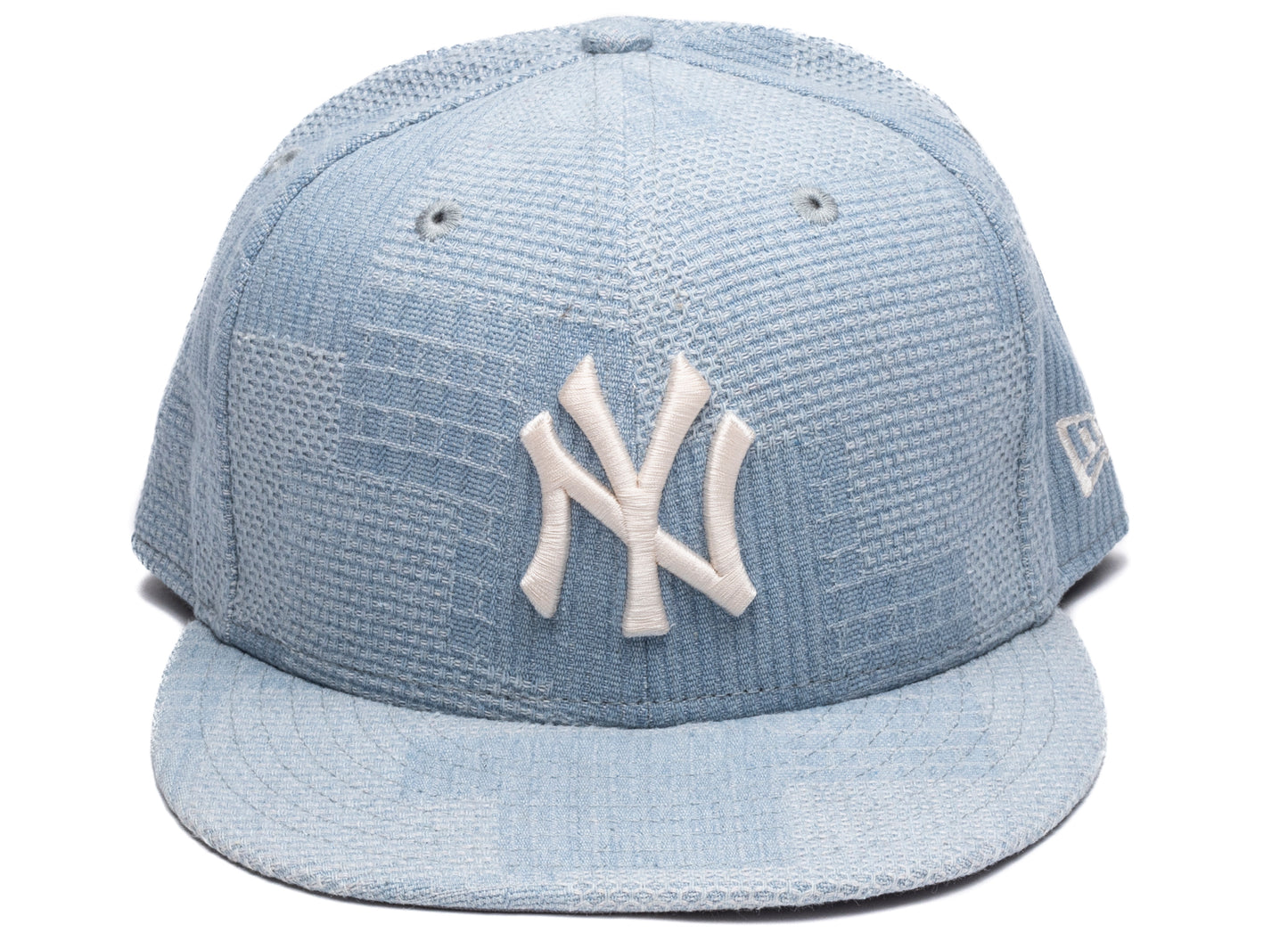 New Era Denim Patchwork New York Yankees Snapback Hat