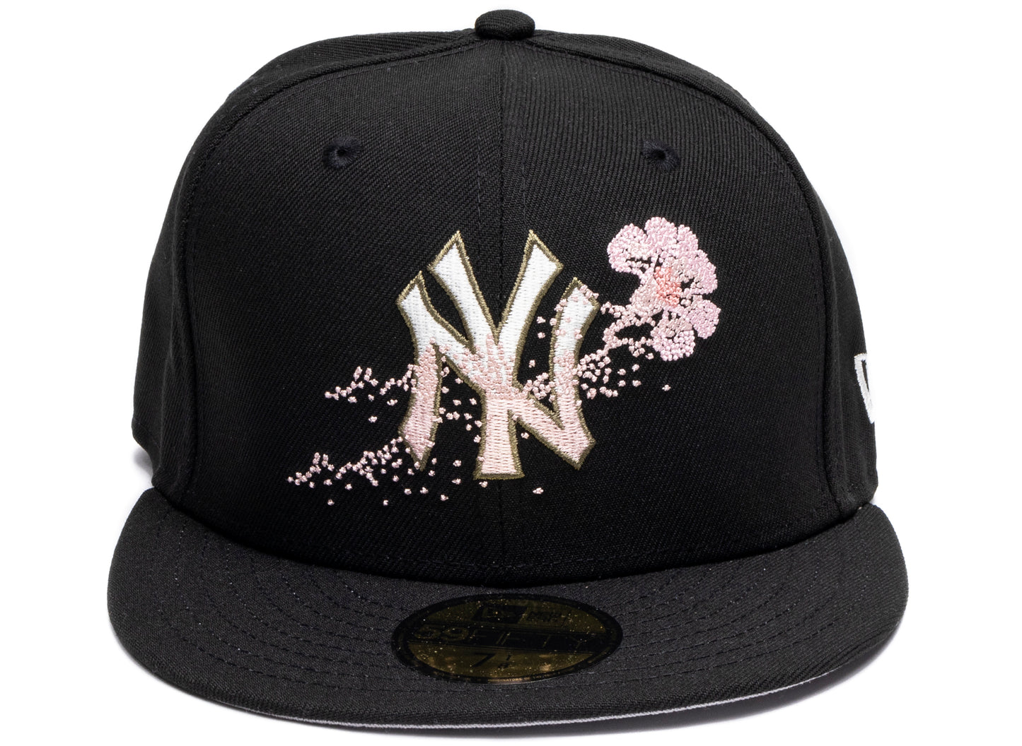 New Era Dotted Floral New York Yankees Fitted Hat