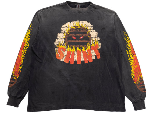 Saint Michael Live in Hell L/S Tee