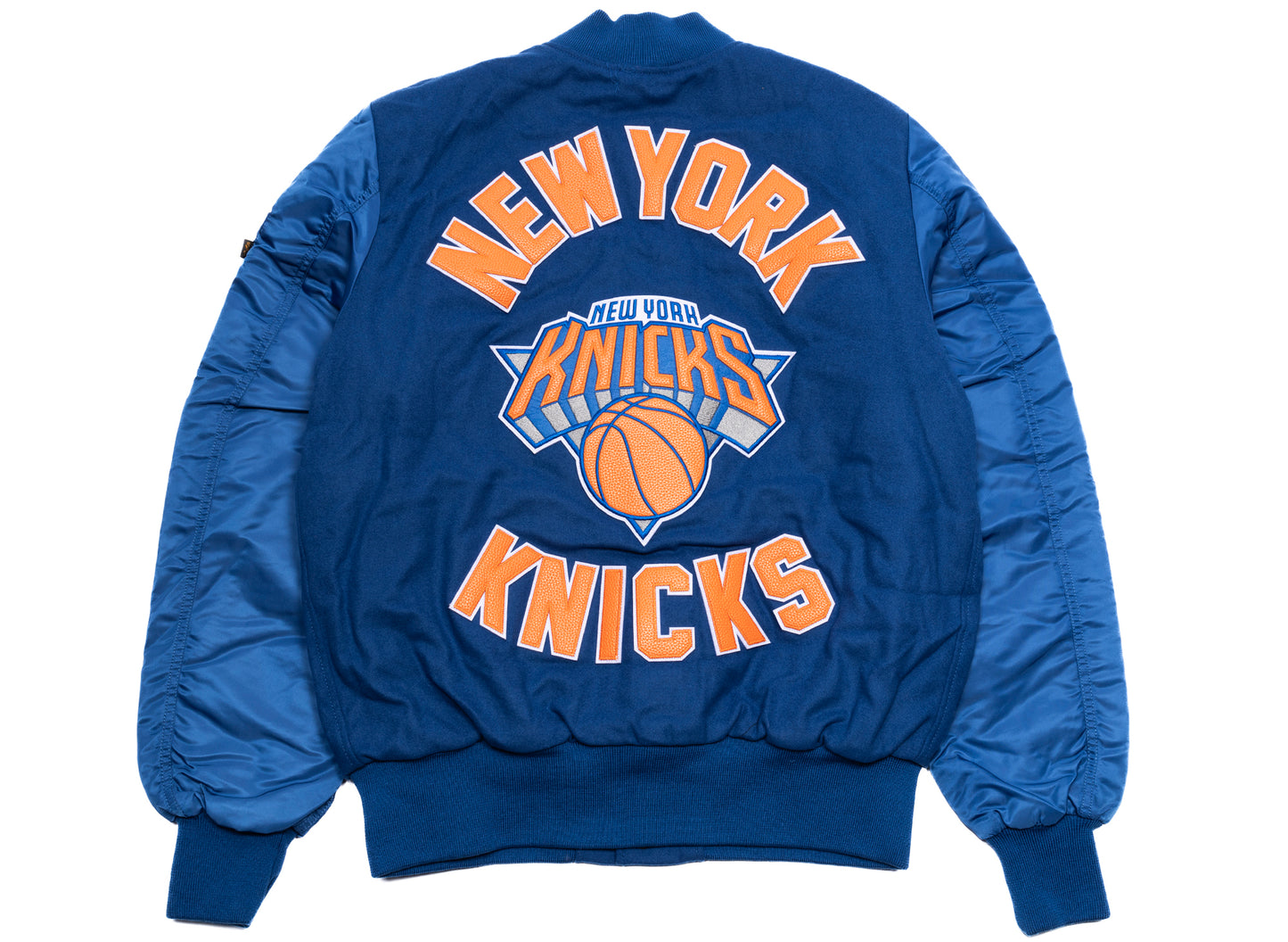 New Era Alpha Industries New York Knicks MA1 Jacket