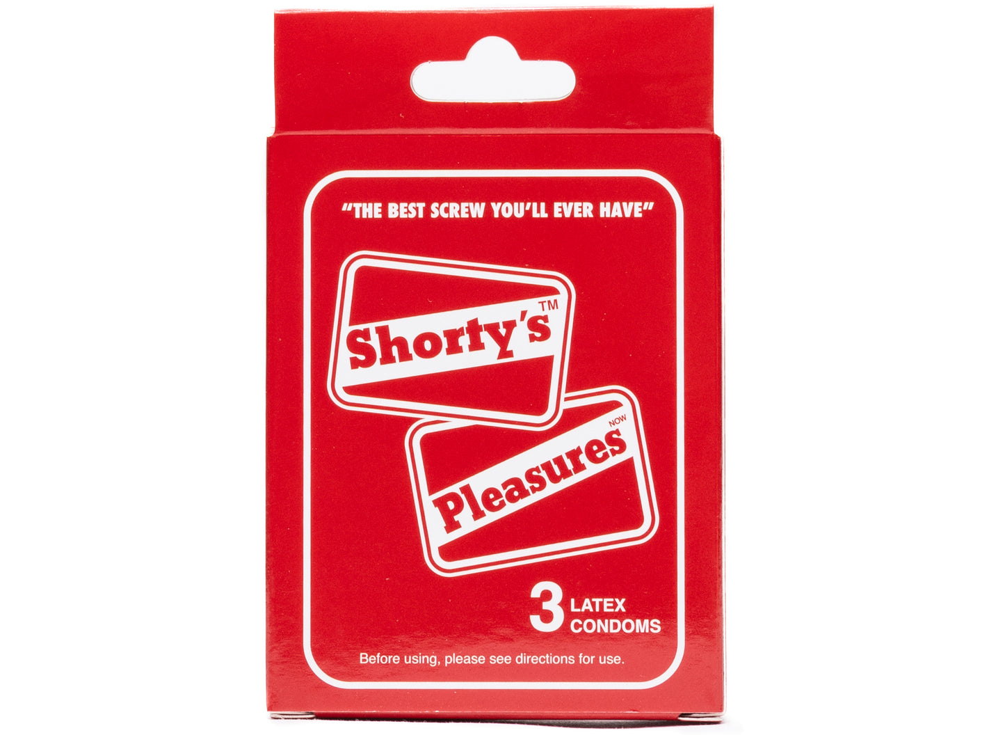 Pleasures Shortys 3 Condom Pack