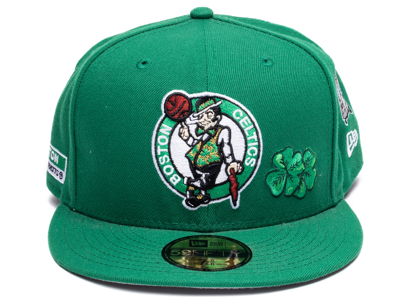 New Era Boston Celtics Embroidered Fitted Hat