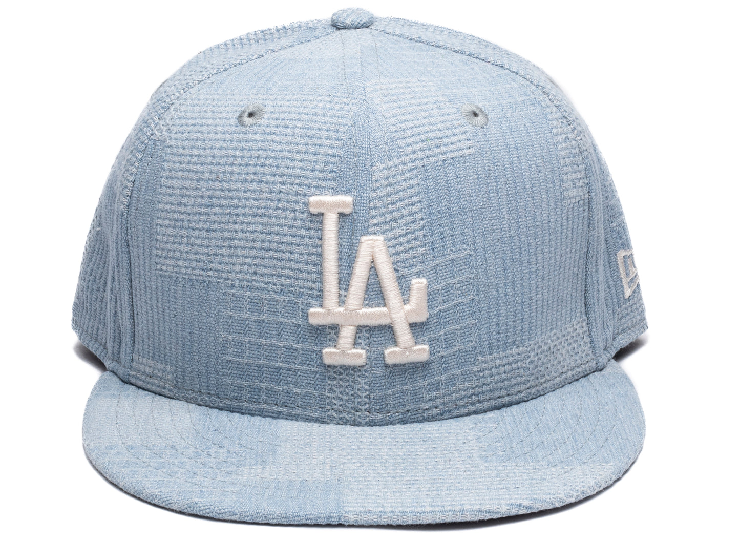 New Era Denim Patchwork Los Angeles Dodgers Snapback Hat