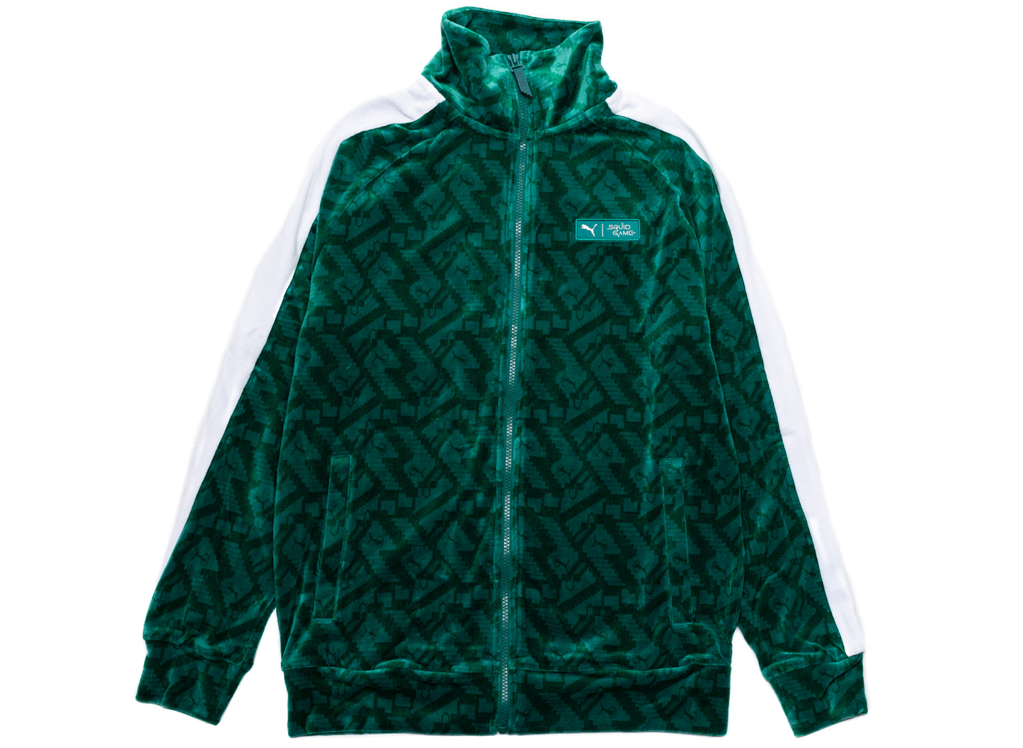 Puma x Squid Game T7 Iconic Track Jacket in Mint