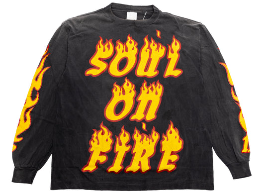 Saint Michael Soul on Fire L/S Tee