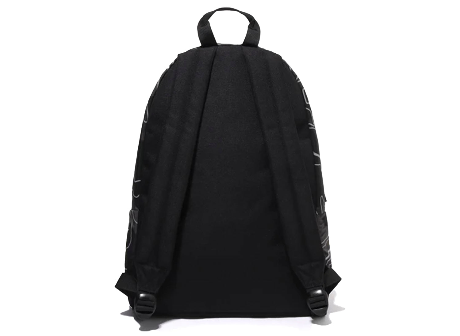 BAPE: Black Layered Line Camo Shark Backpack
