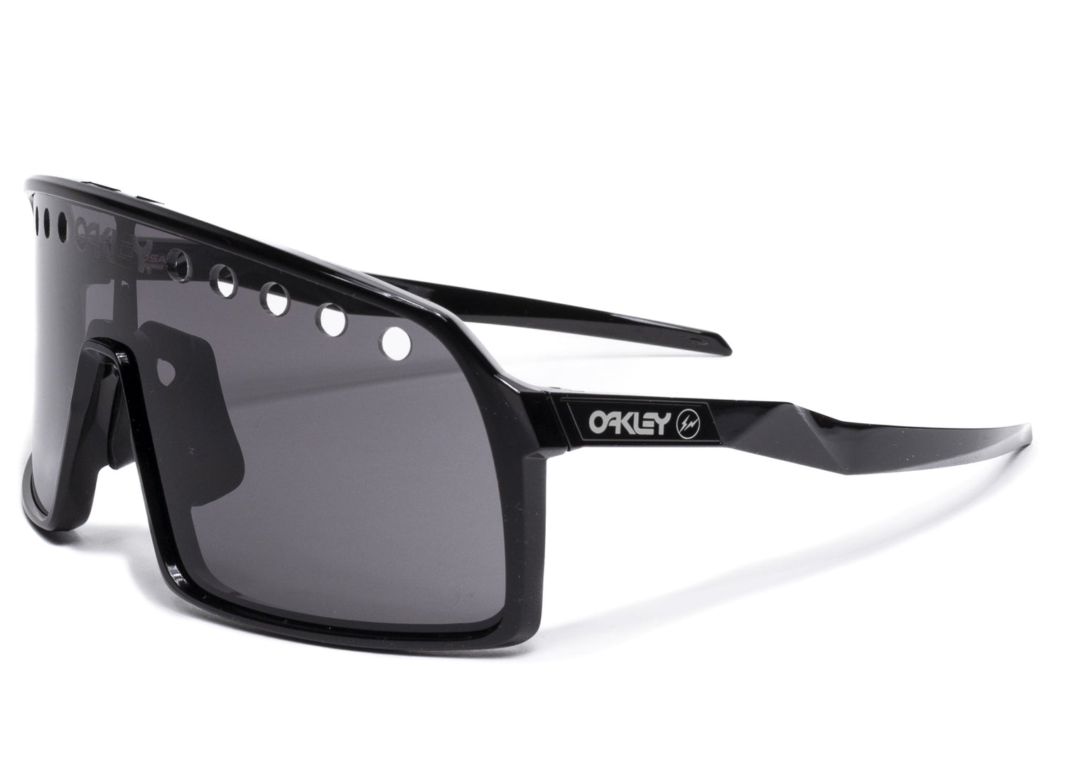 Oakley x Fragment Sutro w/ Prizm Grey Lenses + Polished Black Frame xl