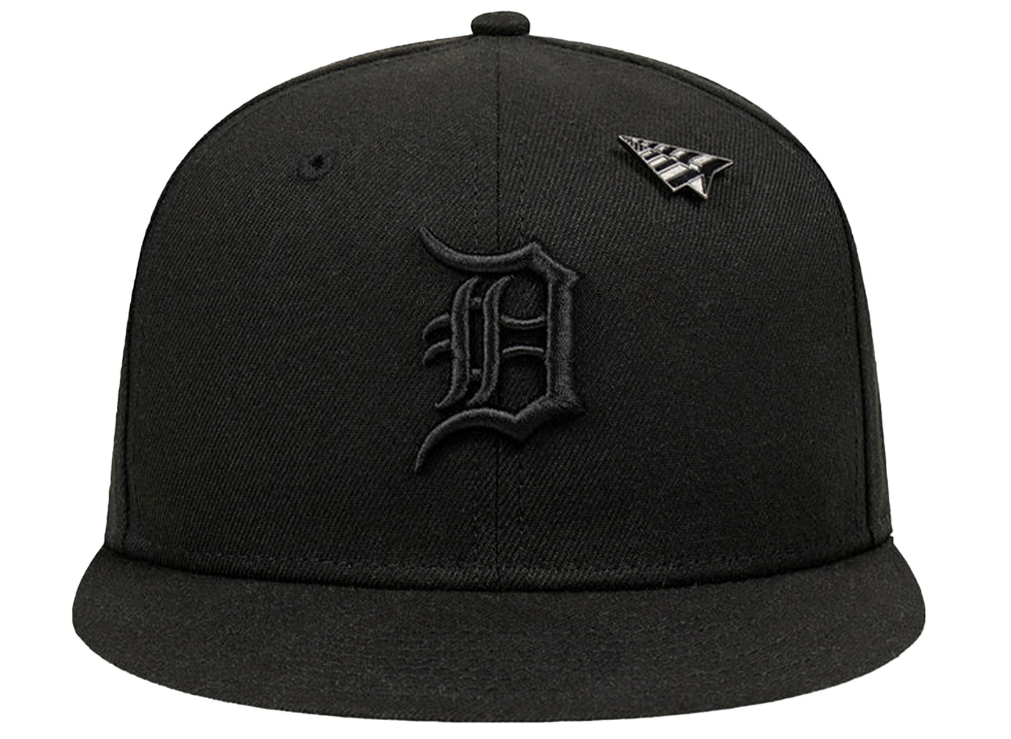 Paper Planes x Detroit Tigers Blackout 9FIFTY Snapback Hat xld