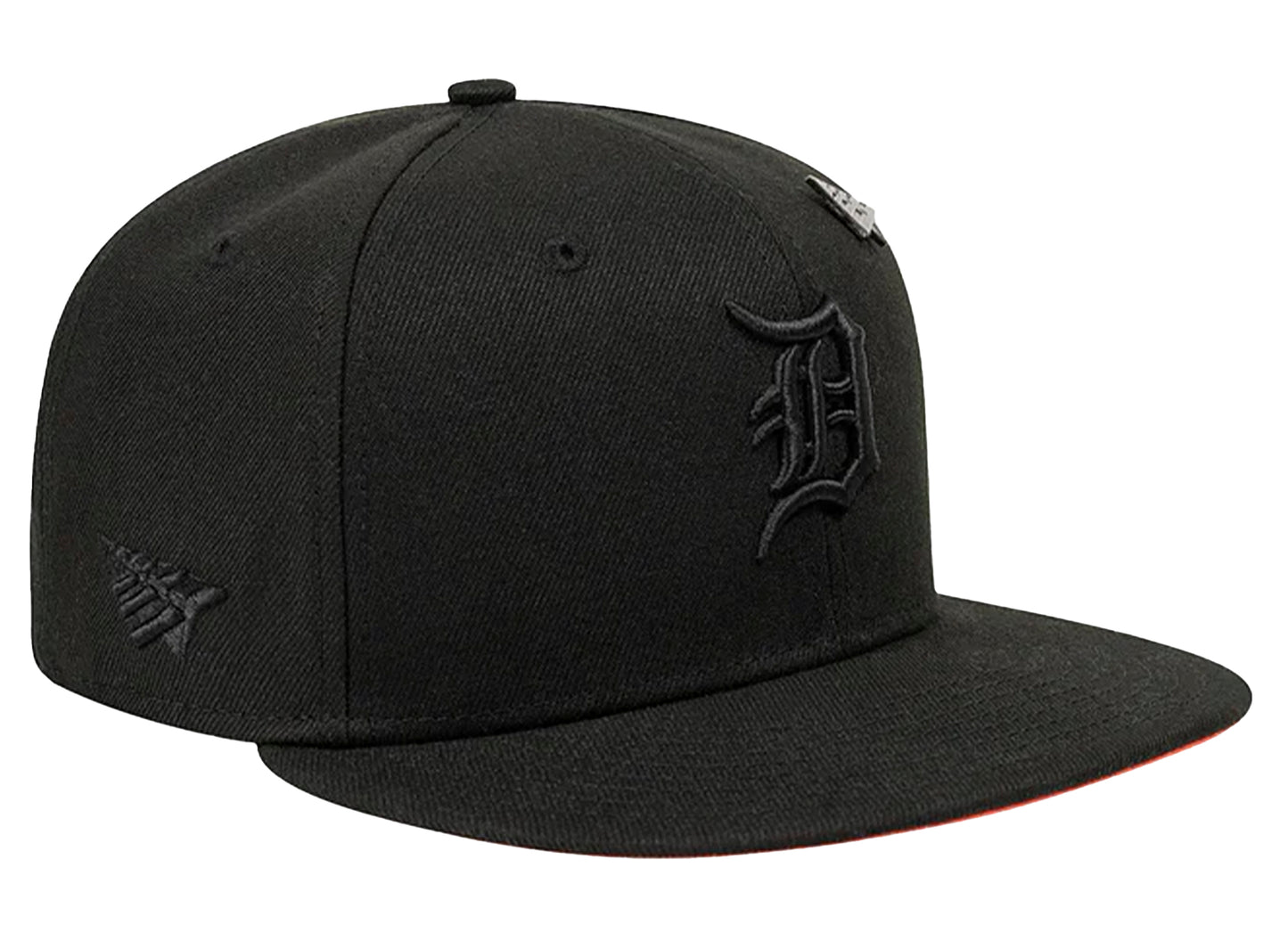 Paper Planes x Detroit Tigers Blackout 9FIFTY Snapback Hat xld