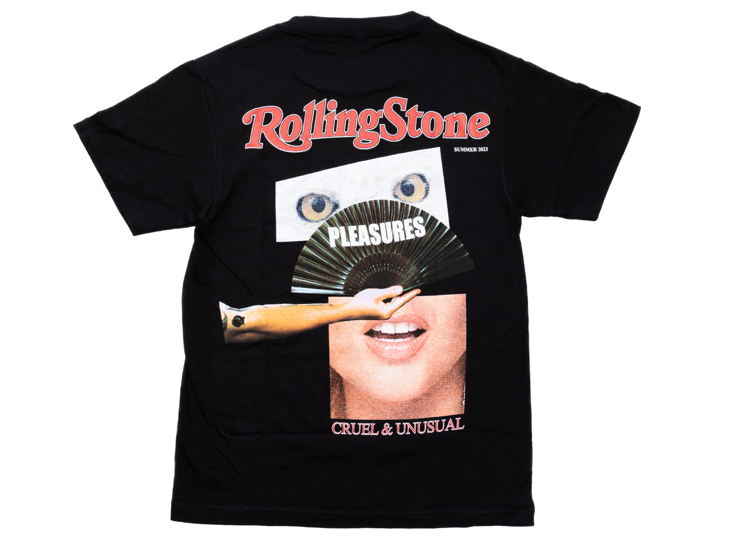 Pleasures Rolling Stone T-Shirt in Black