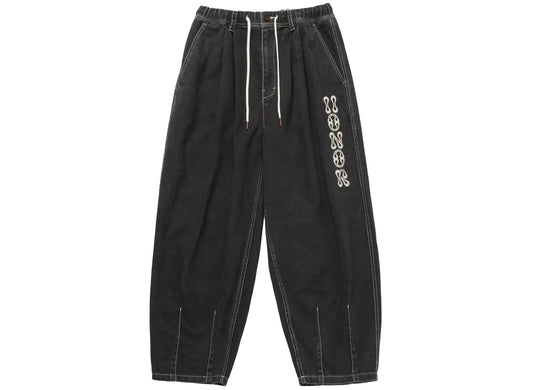 Honor the Gift Twill Baggy Pants in Black