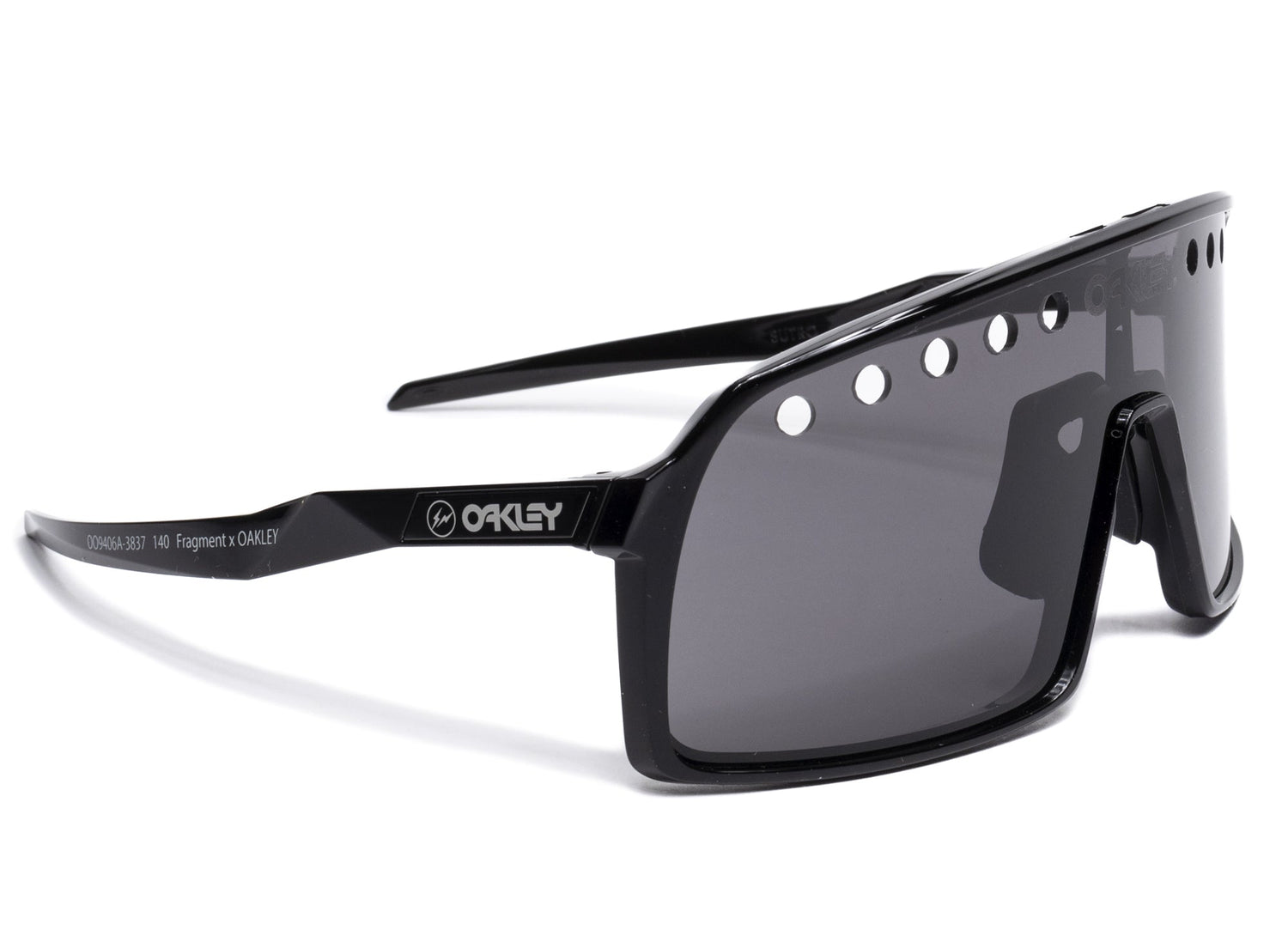 Oakley x Fragment Sutro w/ Prizm Grey Lenses + Polished Black Frame xl