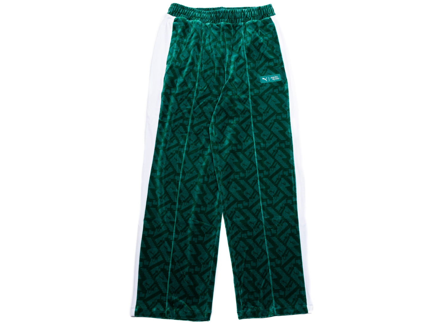 Puma x Squid Game T7 Iconic Straight Track Pants in Mint xld